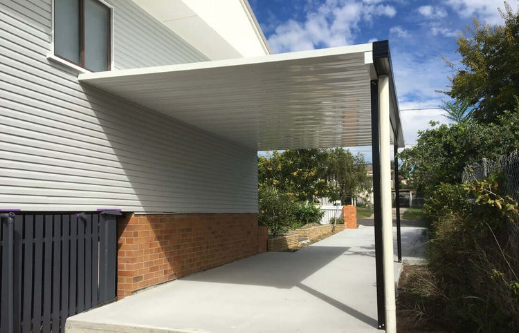 V-Line Single Skin Timber Fascia DIY Patio and Carport Kits