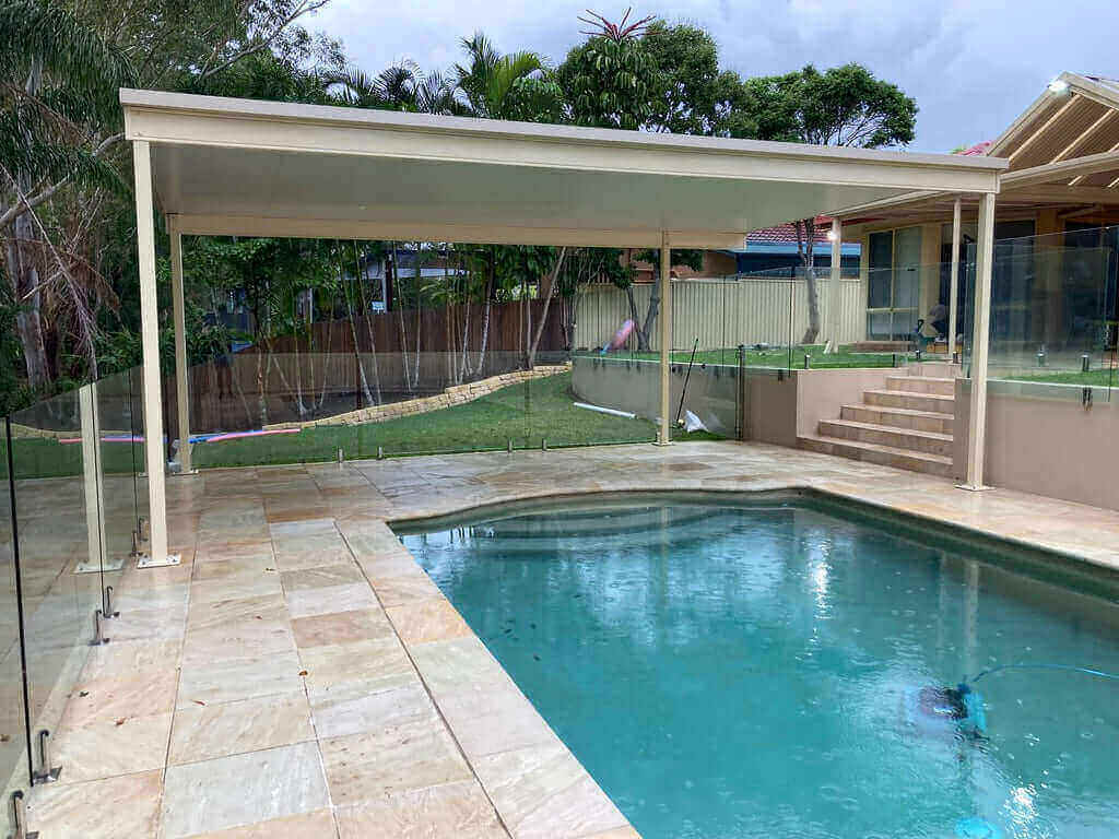DIY Kit: Insulated Patio/Carport Free Standing 5 x 3.9m with posts into footings