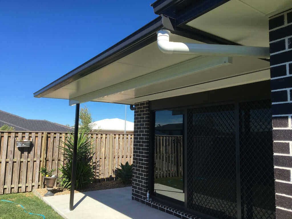 Insulated Patio/Carport Attached To Metal Fascia 9 x 2.0m