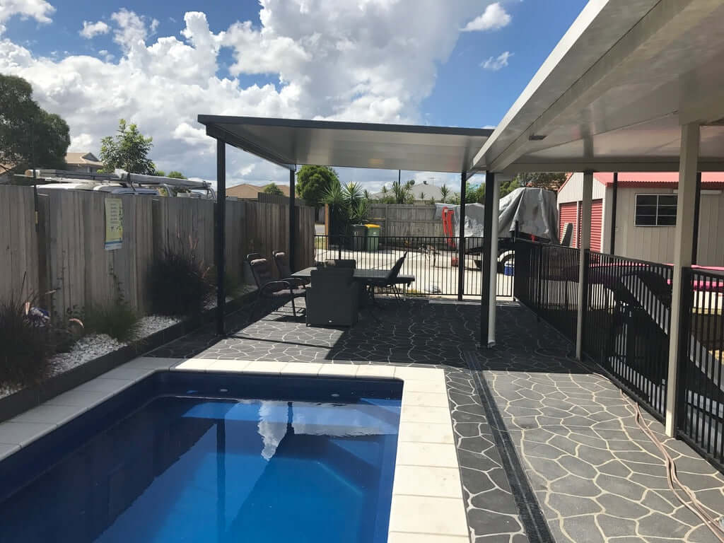 DIY Kit: Insulated Patio/Carport Free Standing 3 x 4.1m with posts into footings