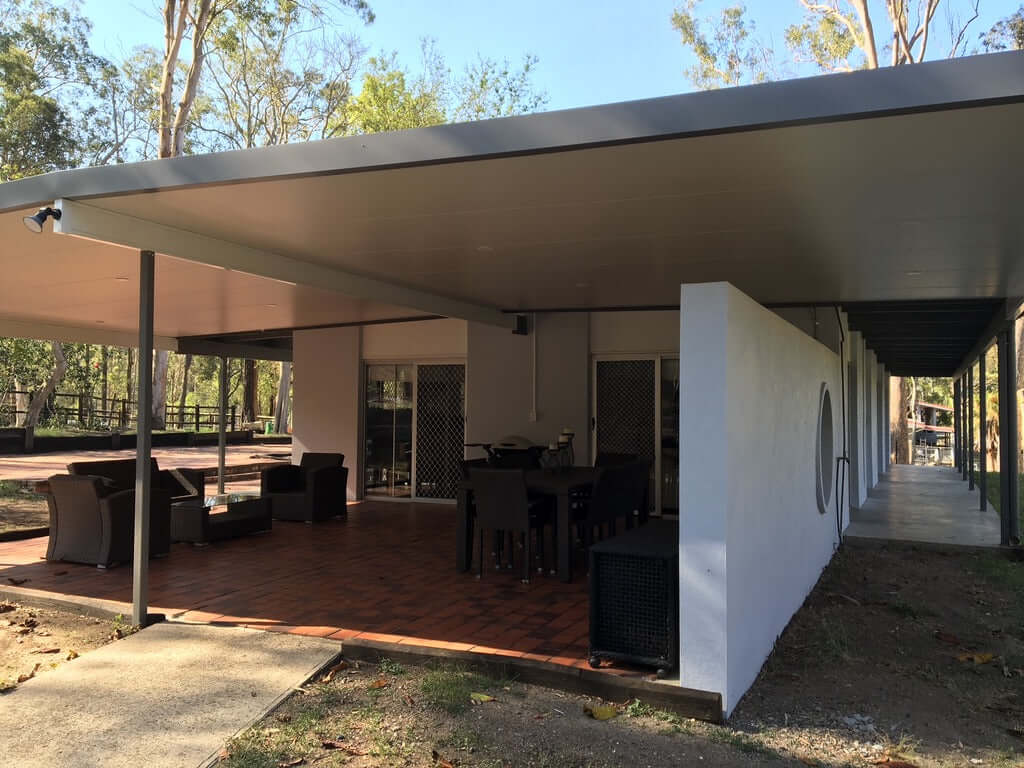 Insulated Patio/Carport Flyover 8 x 3.3m
