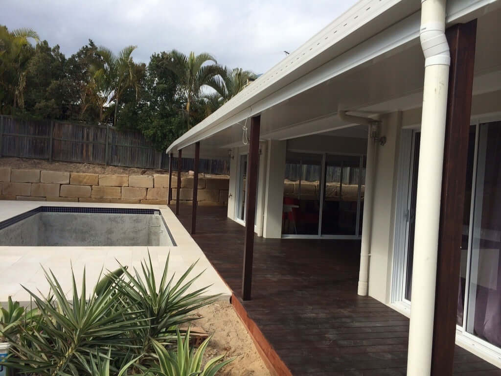 Insulated Patio/Carport Timber Fascia 15 x 1.9m