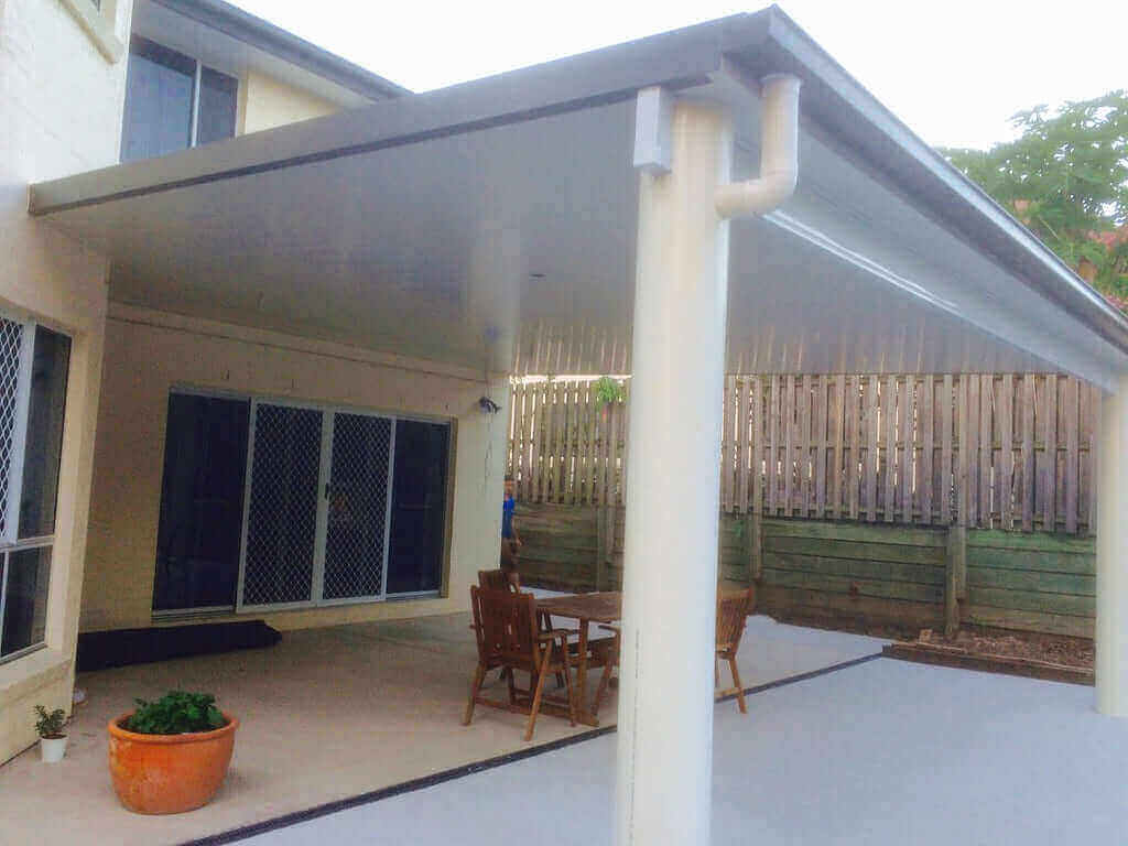 Insulated Patio/Carport Timber Fascia 13 x 3.1m