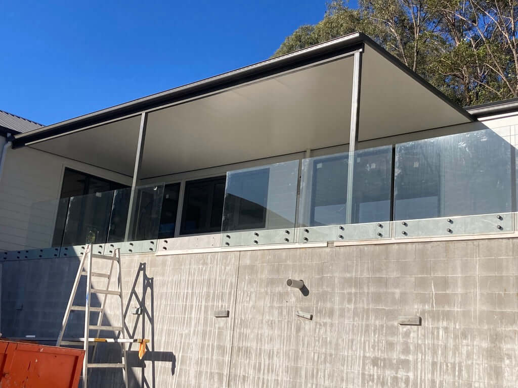 Insulated Patio/Carport Attached To Masonry/Brick/Concrete Wall 9 x 2.8m