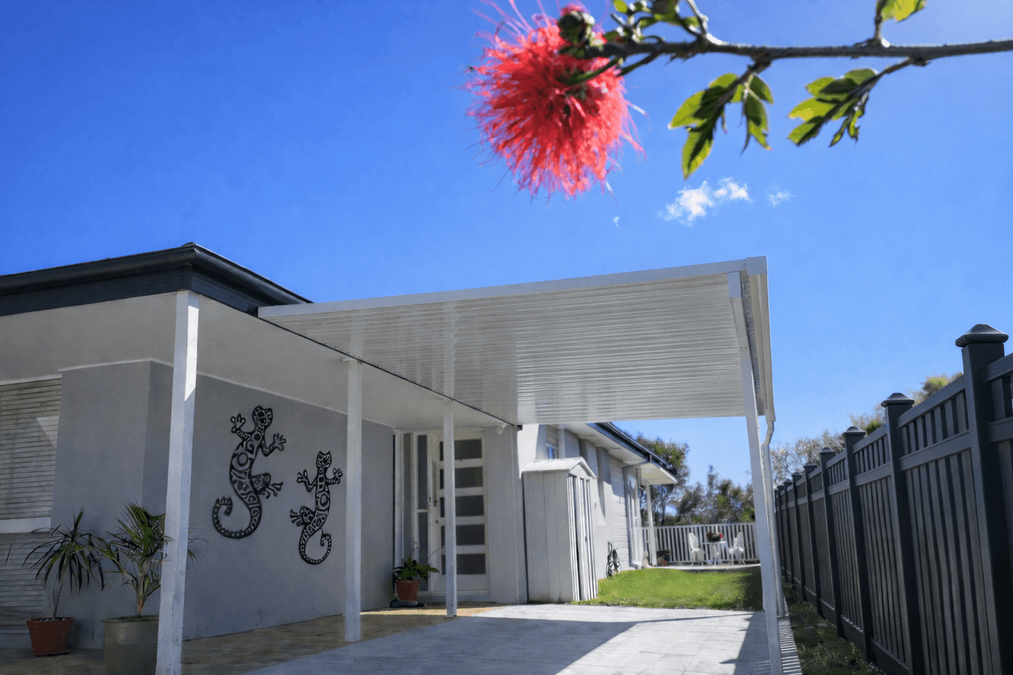DIY V-Line Patio or Carport Attach To Timber Fascia