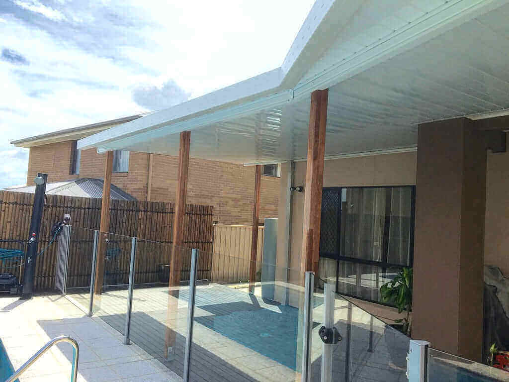 Insulated Patio/Carport Timber Fascia 14 x 4.3m