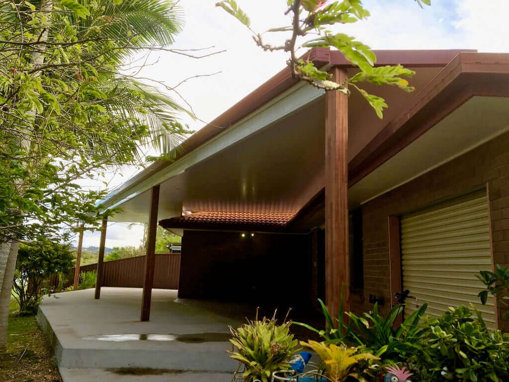 Insulated Patio/Carport Flyover 9 x 6.3m