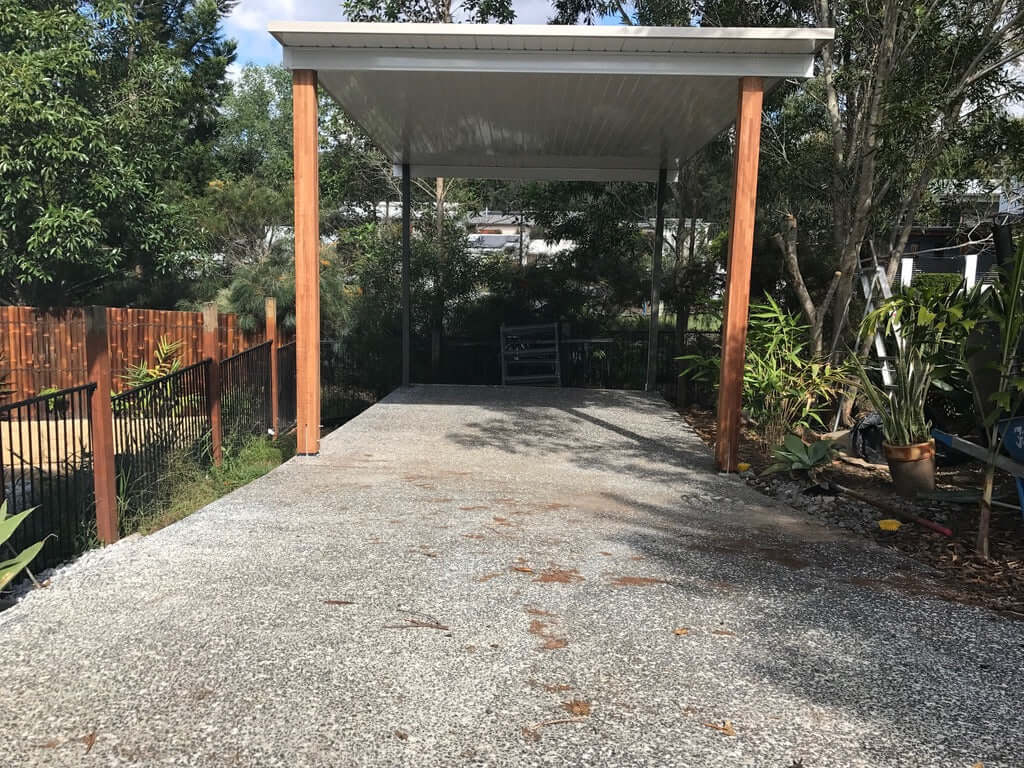 DIY Kit: Insulated Patio/Carport Free Standing 6 x 4.0m with posts into footings