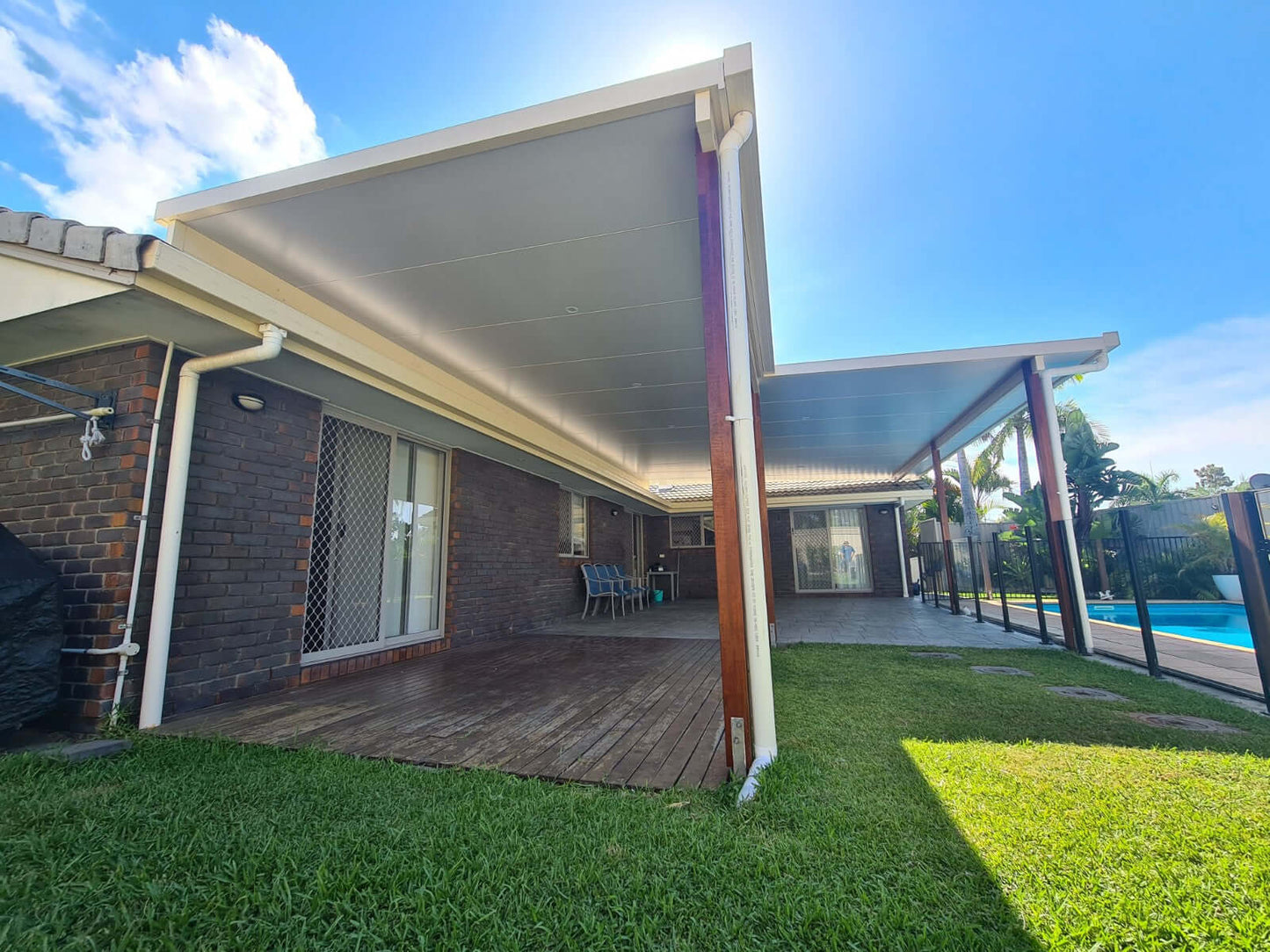 Insulated Patio/Carport Flyover 12.5 x 4.0m
