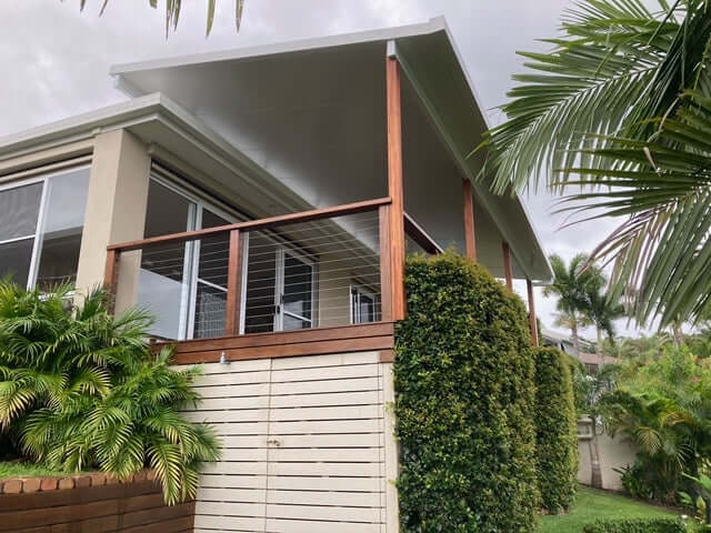 DIY Insulated Flyover Patio or Carport over deck