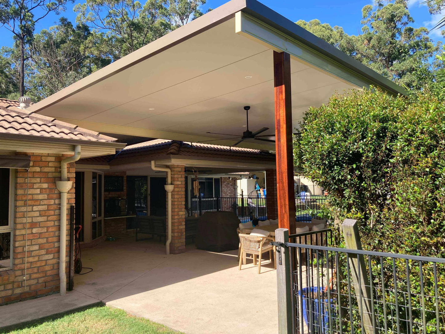 Insulated Patio/Carport Flyover 9 x 5.5m