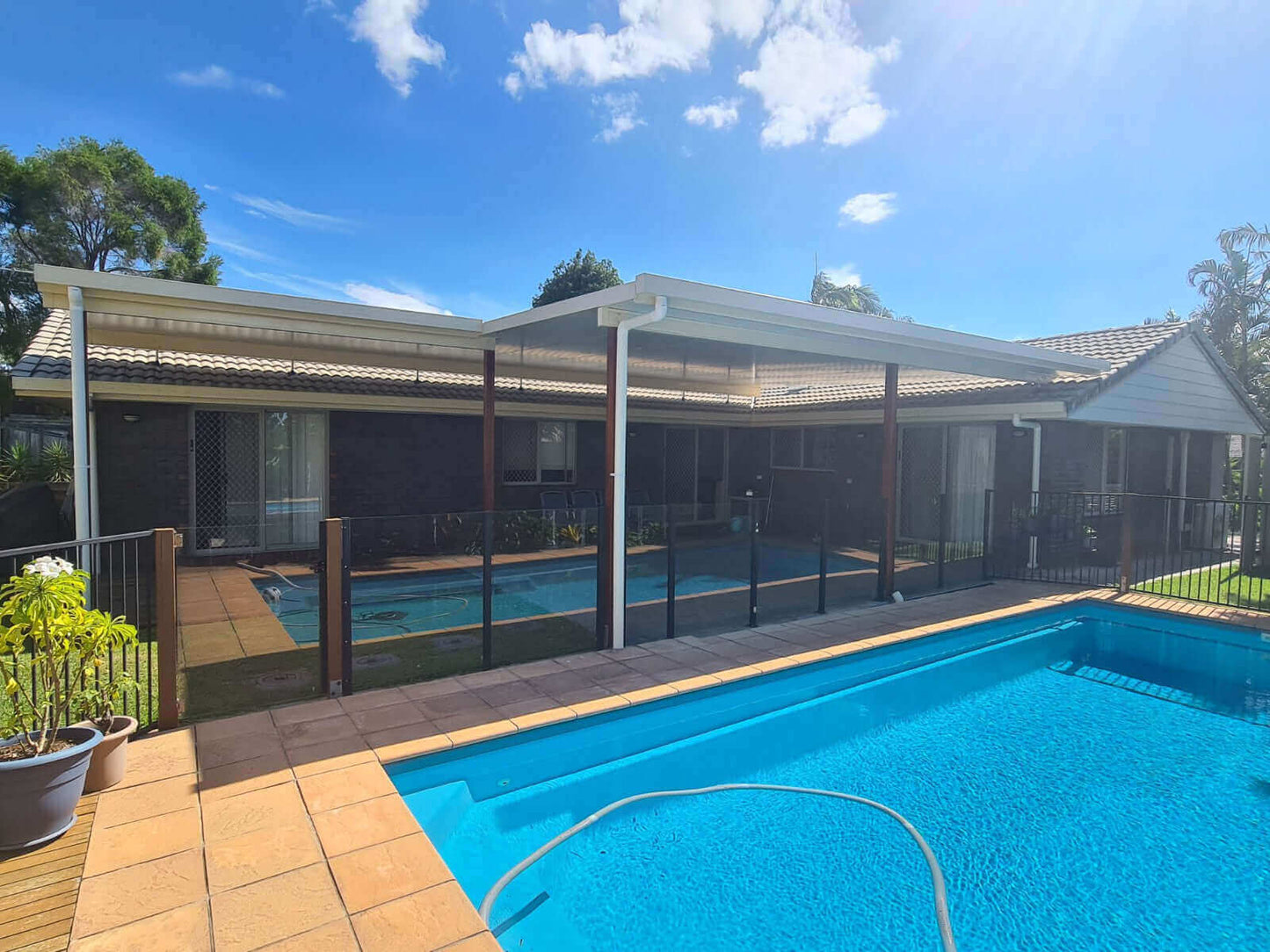 DIY Kit: V-Line Single Skin Patio/Carport Flyover 20 x 5.0m