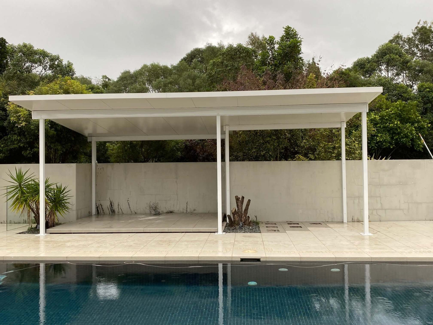 DIY Kit: Insulated Patio/Carport Free Standing 8 x 6.0m with posts into footings