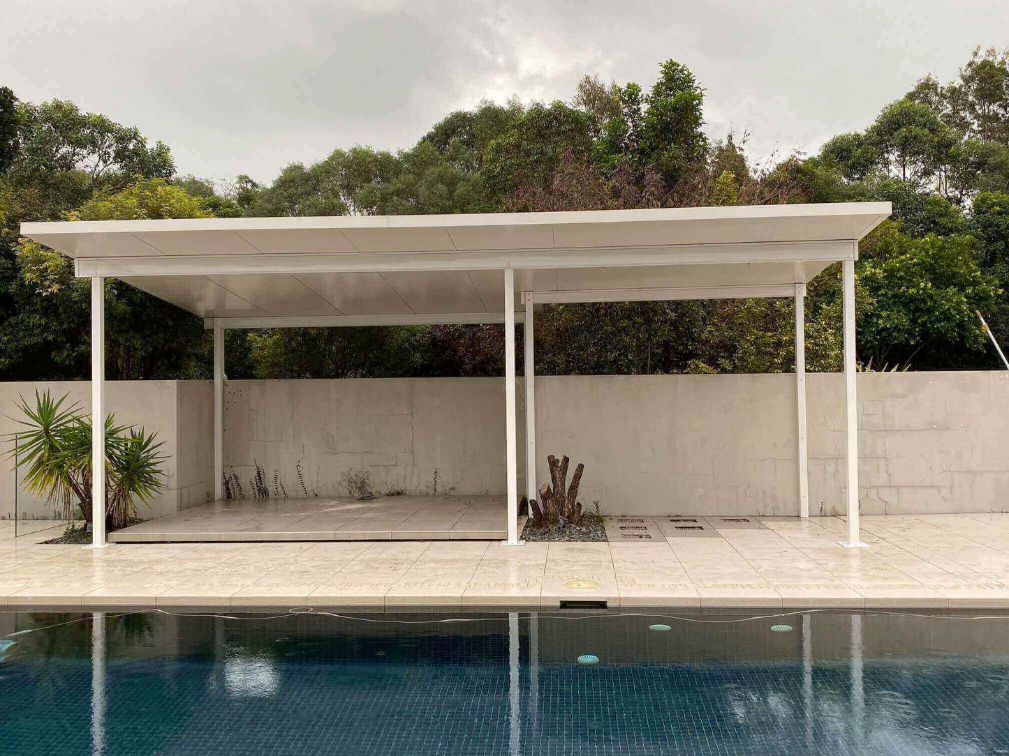 DIY Kit: Insulated Patio/Carport Free Standing 7 x 5.5m with posts into footings