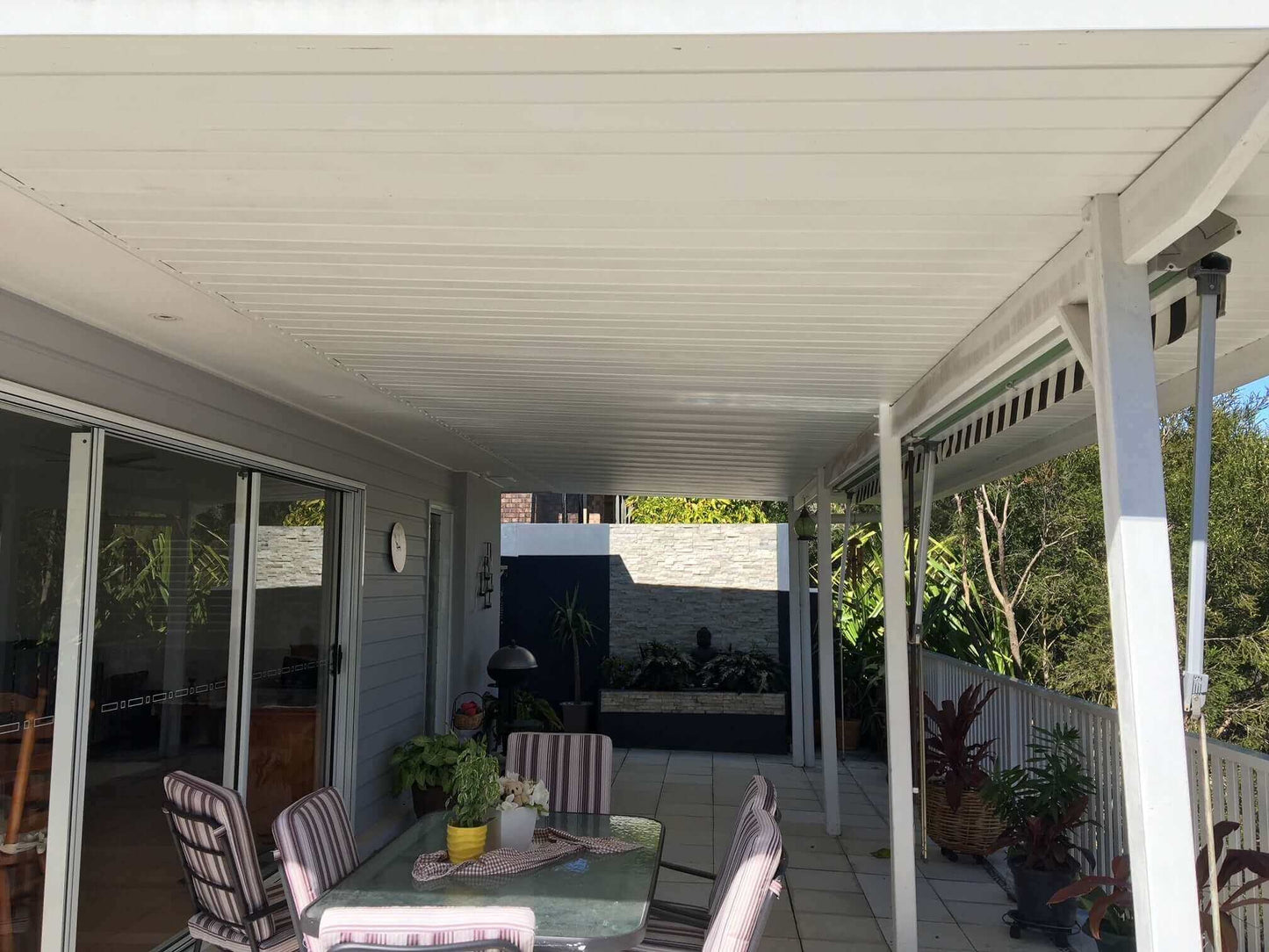 Insulated Patio/Carport Timber Fascia 16 x 4.5m
