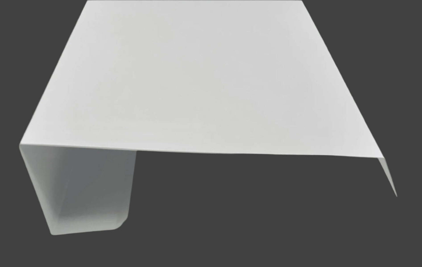 Ribbed Insulated Roofing Barge capping