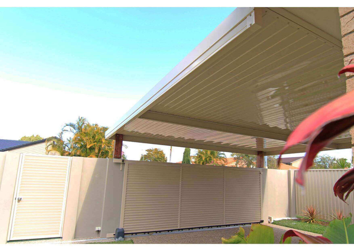 DIY Kit: V-Line Single Skin Patio/Carport Flyover 12 x 3.6m