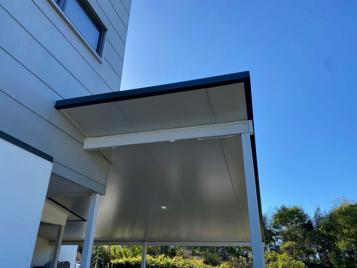 Attached Insulated Patio/Carport Masonry/Brick/Concrete Wall 15 x 7.0m