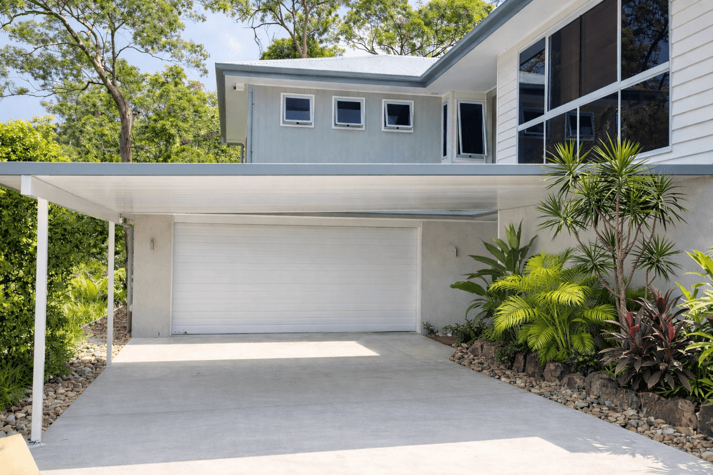 DIY Insulated Patio Carport Attach Timber wall