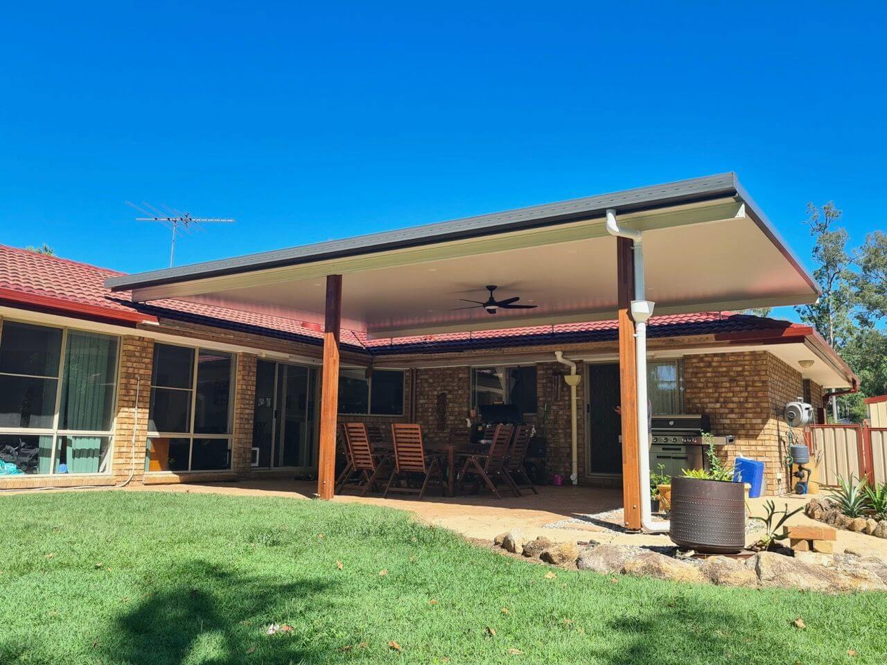 Insulated Patio/Carport Flyover 16.5 x 8.0m