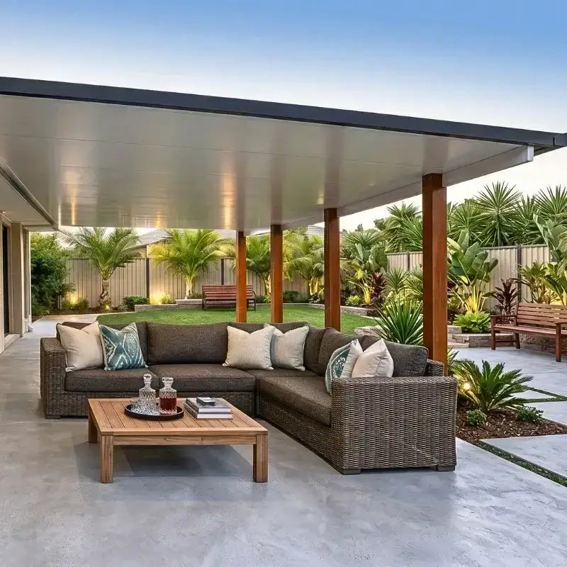 DIY Insulated Patio or Carport Attach Timber Wall Kit