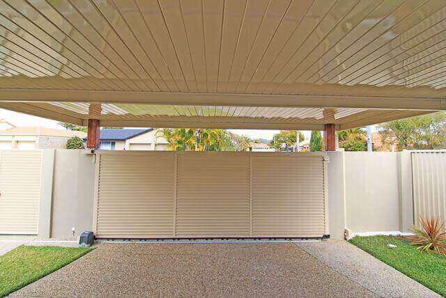 DIY Kit: V-Line Single Skin Patio/Carport Attached To Timber Wall 6 x 5.1m