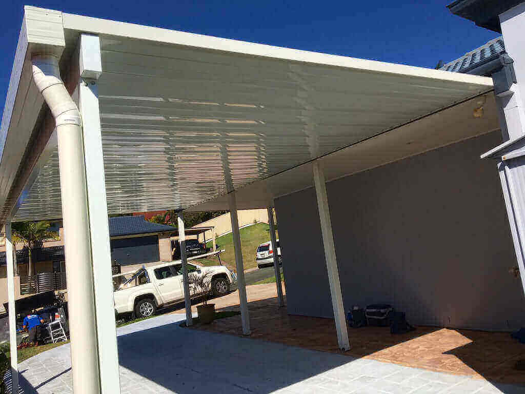 v-line carport