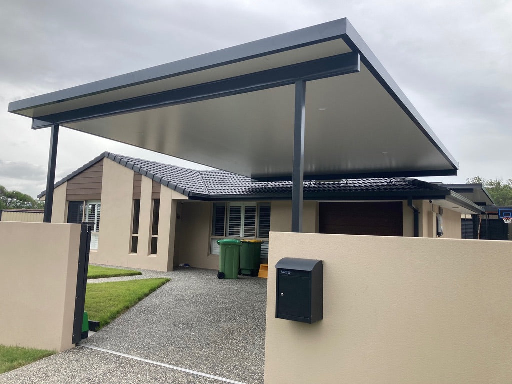 DIY Carports/Patios Flyover Trimdek Insulated