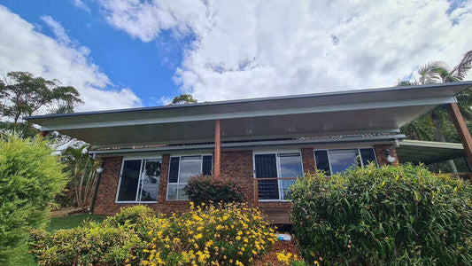 Insulated Patio/Carport Timber Wall 12 x 2.4m