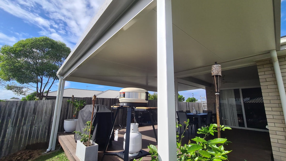 V-Line Single Skin Patio/Carport Flyover 5 x 4.1m