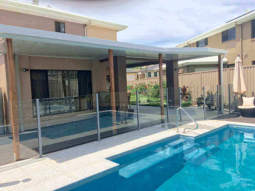 Insulated Patio/Carport Timber Wall 15 x 4.4m