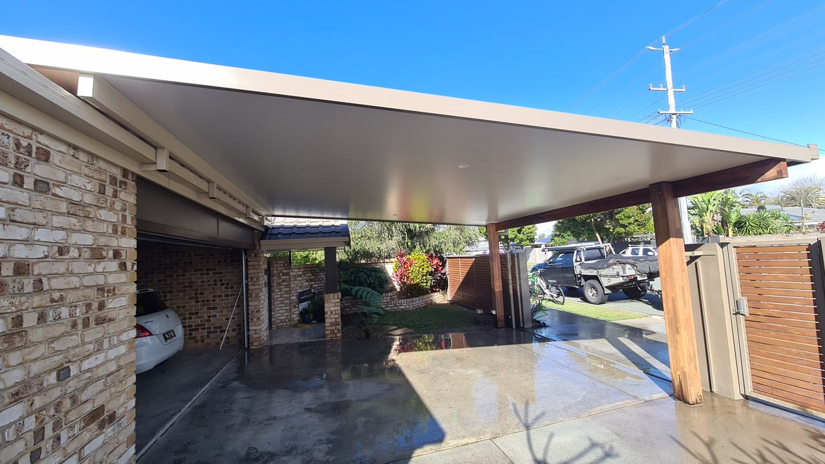 Insulated Patio/Carport Flyover 8 x 6.2m