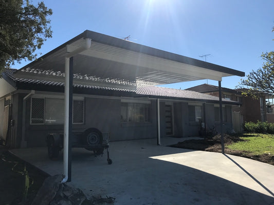 Insulated Patio/Carport Flyover 5 x 5.8m