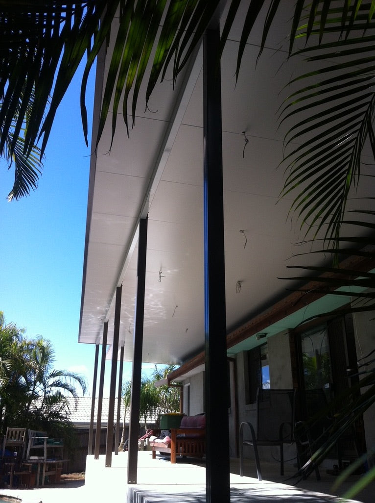 DIY Kit: V-Line Single Skin Patio/Carport Flyover 5 x 3.5m