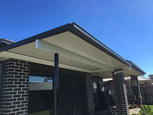 Insulated Patio/Carport Timber Fascia 14 x 2.2m