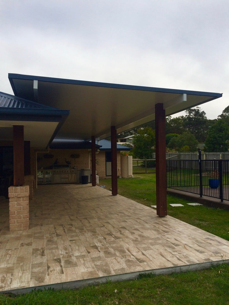 Insulated Patio/Carport Flyover 8 x 4.4m