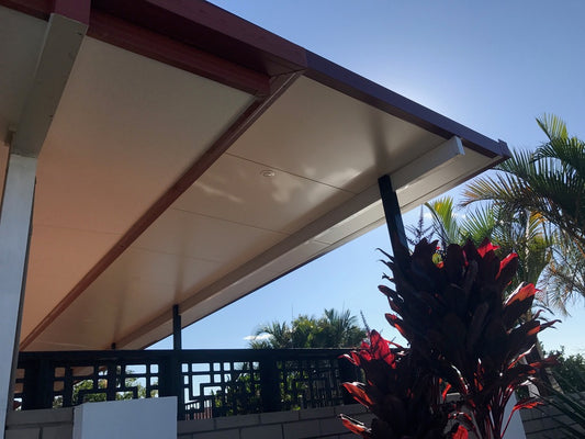 V-Line Single Skin Patio/Carport Flyover 9 x 4.9m