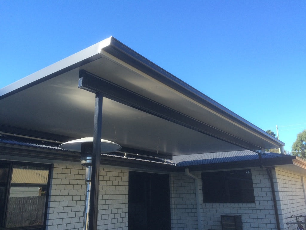 V-Line Single Skin Patio/Carport Flyover 3 x 4.6m