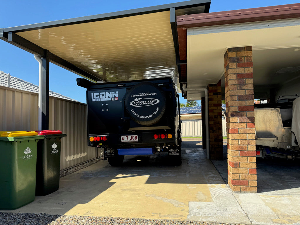 DIY Kit: V-Line Single Skin Patio/Carport Flyover 6 x 3.5m