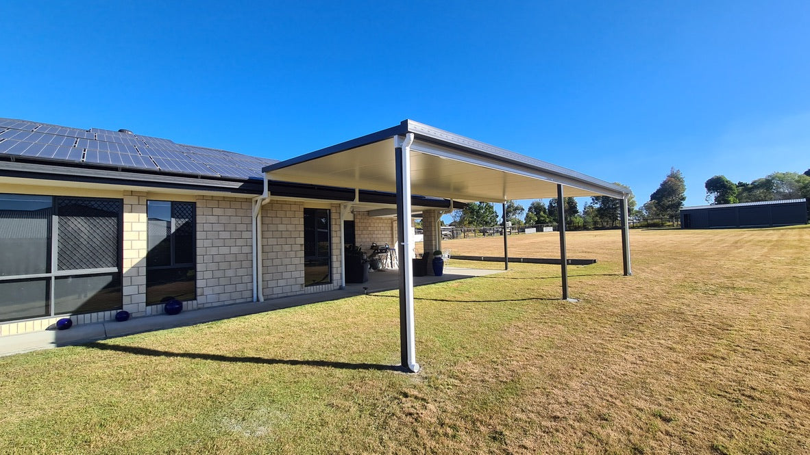 Insulated Patio/Carport Timber Wall 12 x 5.0m