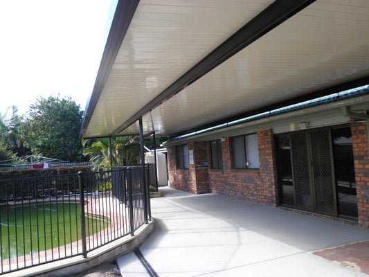 DIY Kit: V-Line Single Skin Patio/Carport Flyover 5 x 4.0m