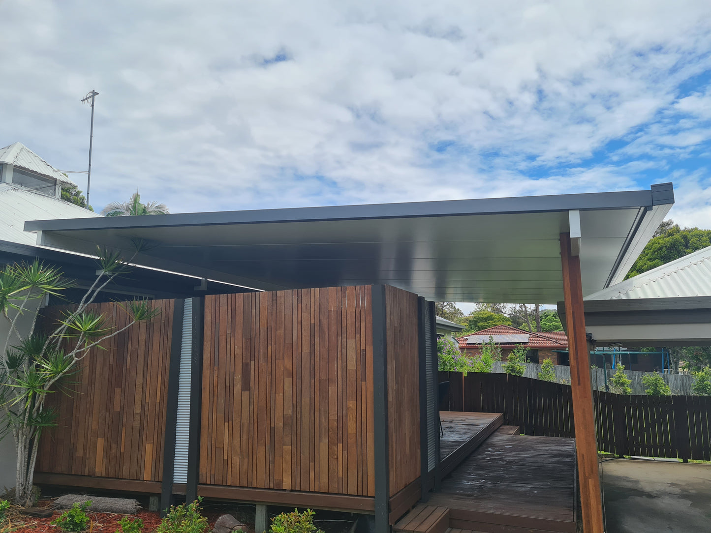 Insulated Patio/Carport Flyover 8 x 3.3m