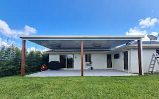 Insulated Patio/Carport Flyover 6 x 6.9m