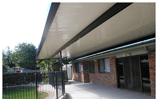 V-Line Single Skin Patio/Carport Flyover 12 x 4.0m