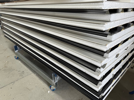 10 x 50mm Insulated Ribbed Panels @ 3.210m - Rib Trimdeck!