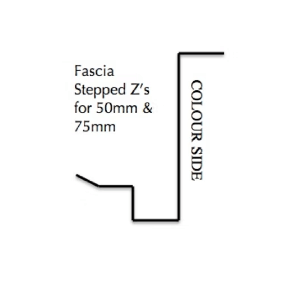 Corrugated Insulated Roofing Gutter Z Flashing per LM