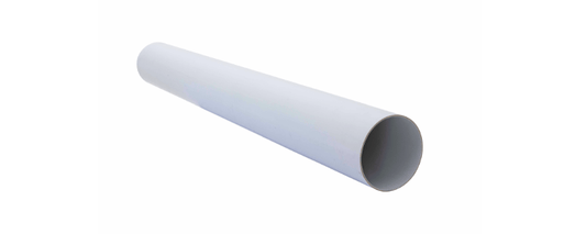 View details for 80mm x 2.925m Round PVC Down Pipe (each) 65mm x 2.925m Round PVC Pipe