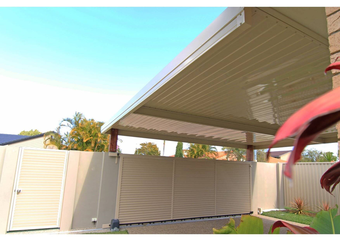 V-Line Single Skin Patio/Carport Flyover 10 x 3.0m