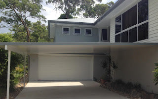 Attached Insulated Patio/Carport Masonry/Brick/Concrete Wall 10 x 3.0m