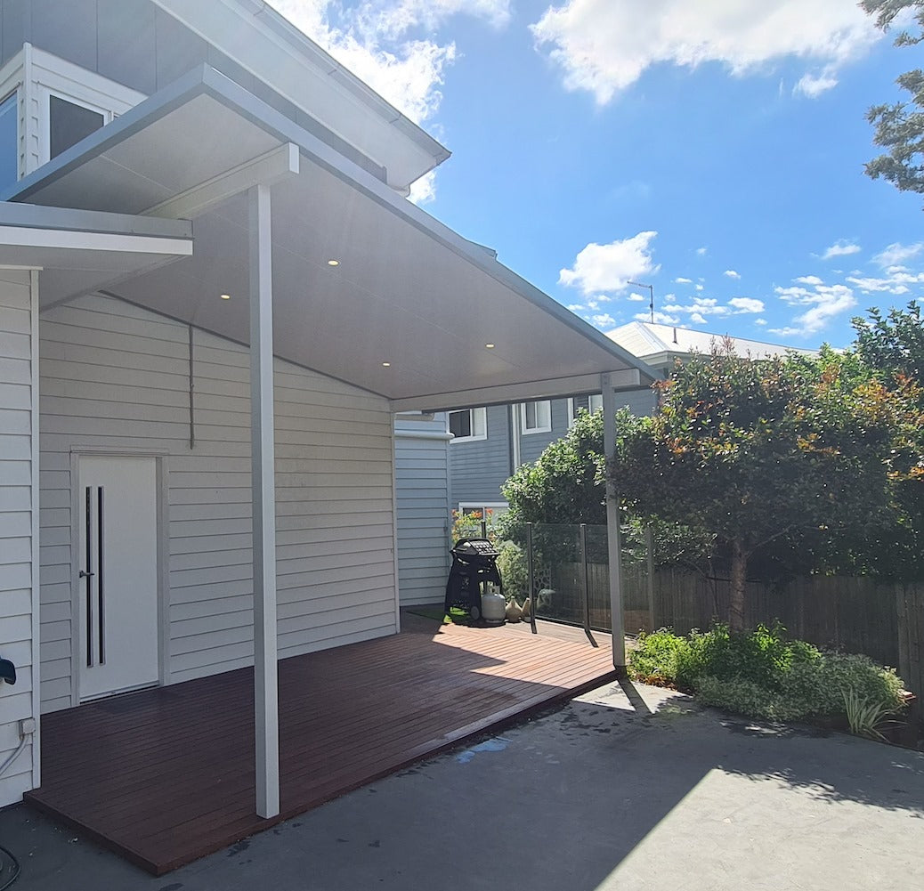 Insulated Patio/Carport Masonry/Brick/Concrete Wall 9.5 x 4.0m